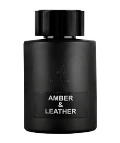 MAISON ALHAMBRA AMBER & LEATHER EDP