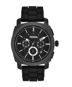 FOSSIL MACHINE BLACK SILICONE FS4487