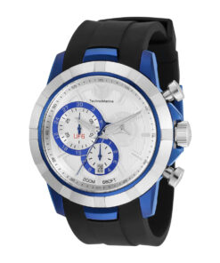 TECHNOMARINE UF6 MEN BLACK BLUE SILVER TM-615012